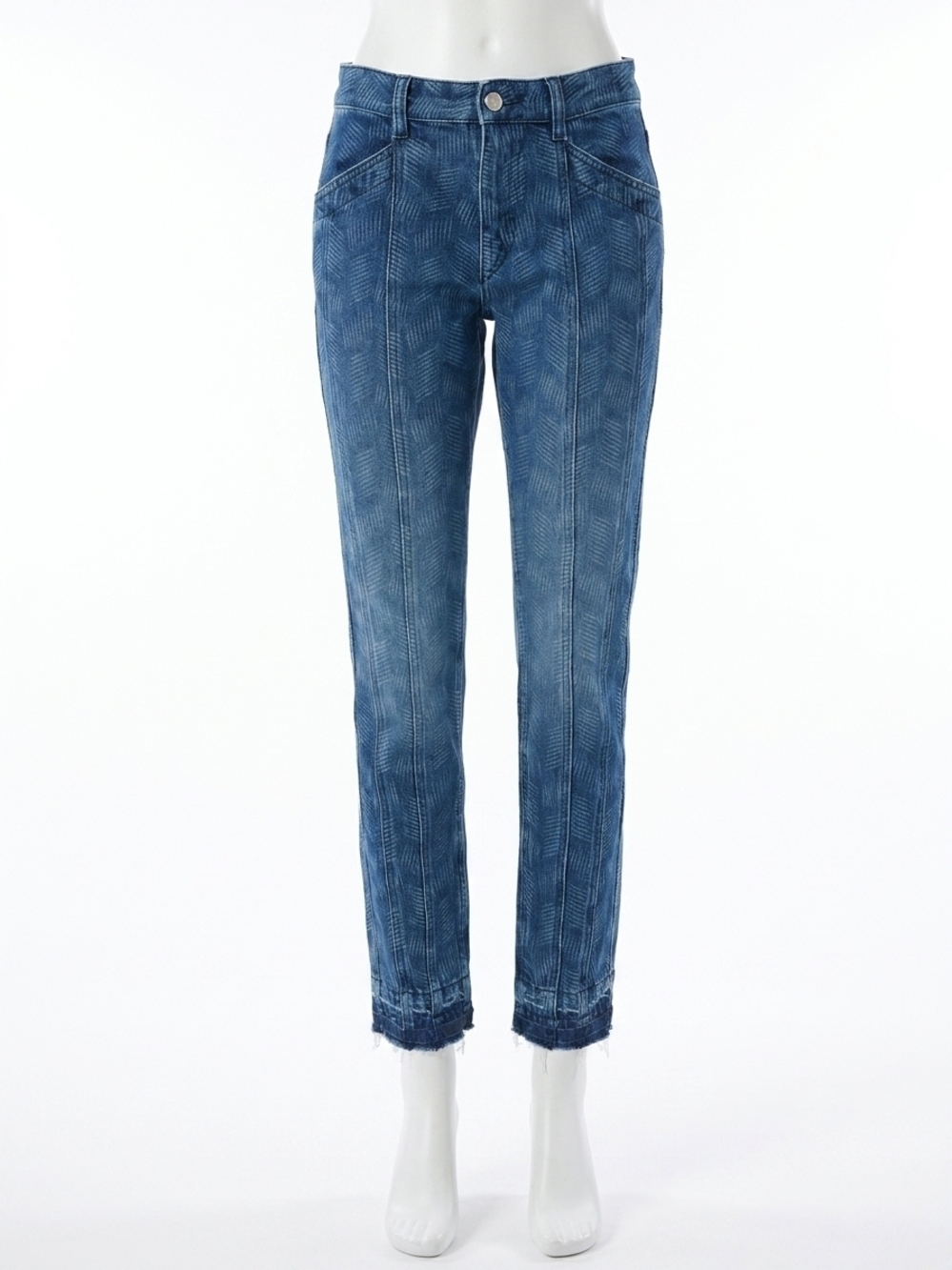 NEW ISABEL MARANT women's sulanoa slim jean in blue